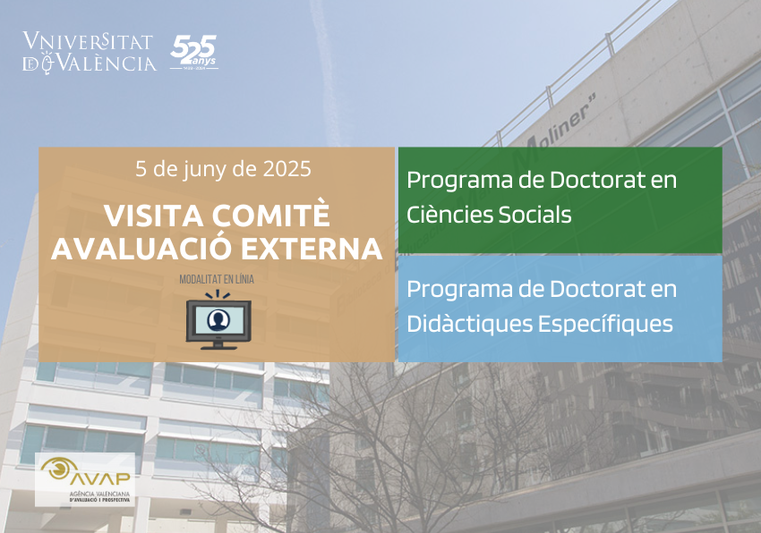Visita Comitè Avaluació Externa- Doctorat